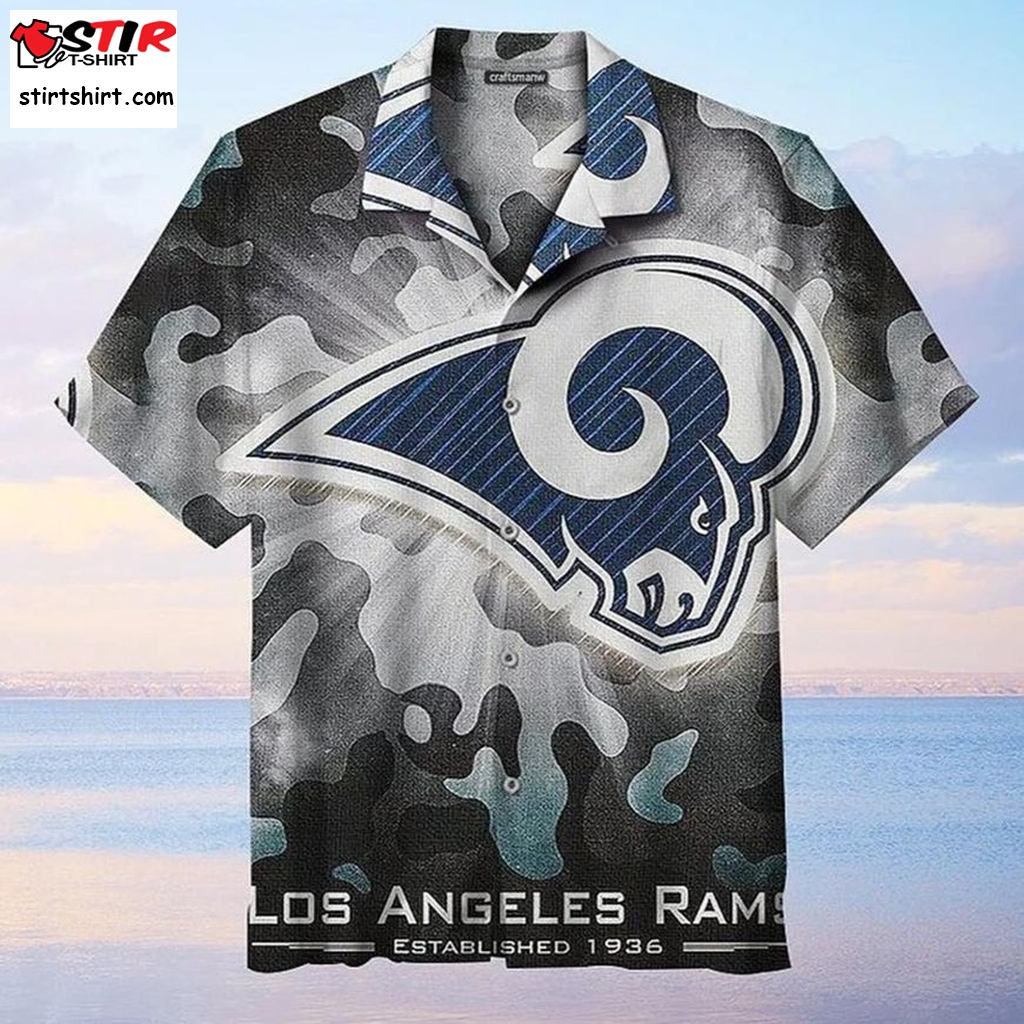 1936 Los Angeles Rams Hawaiian Shirt  Packers 