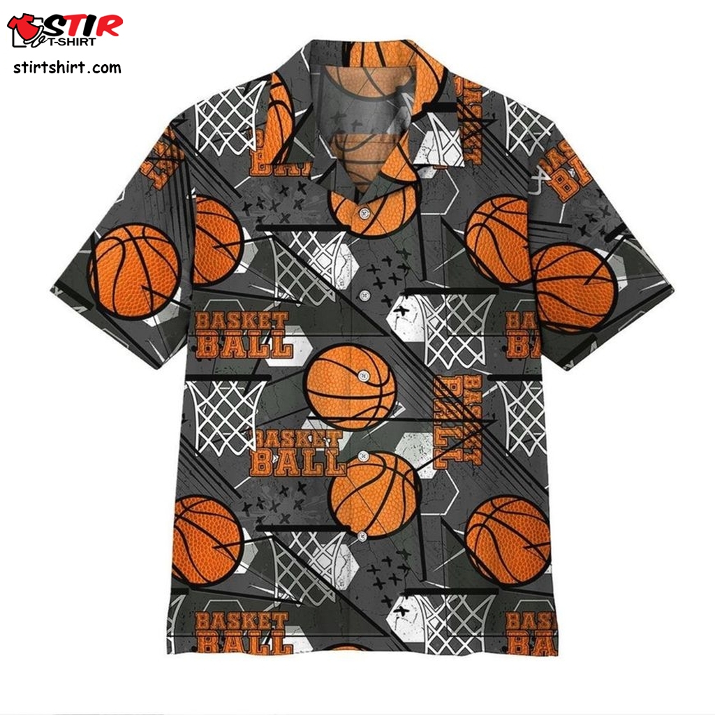3D Basketball Hawaiian Shirt  Hawkeye Pierce 