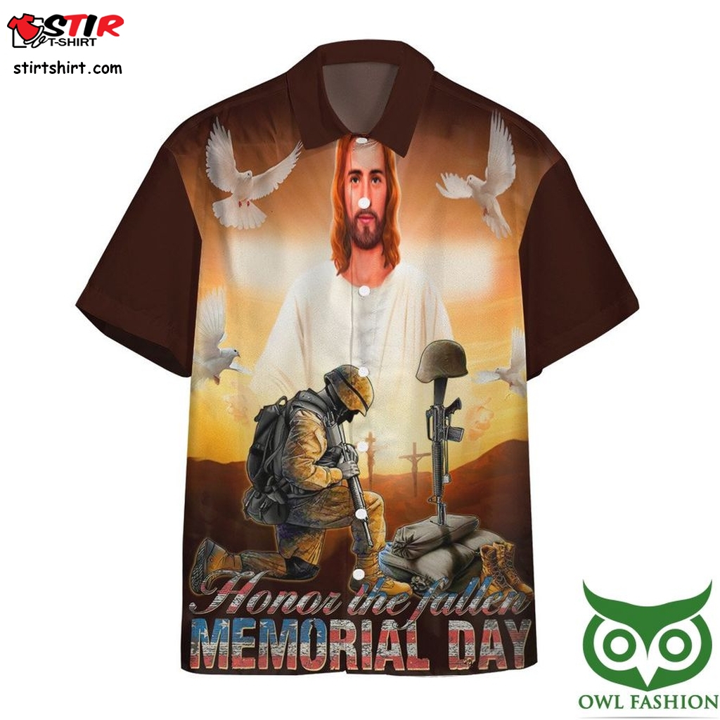 3D Memorial Day Honor The Fallen Veteran Custom Hawaiian Shirt  Prada 