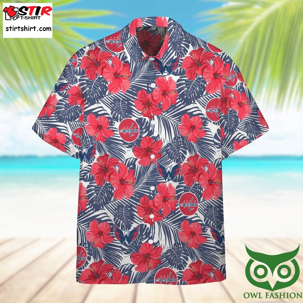3D Nhl Washington Capitals Custom Hawaii Shirt  Tito's 
