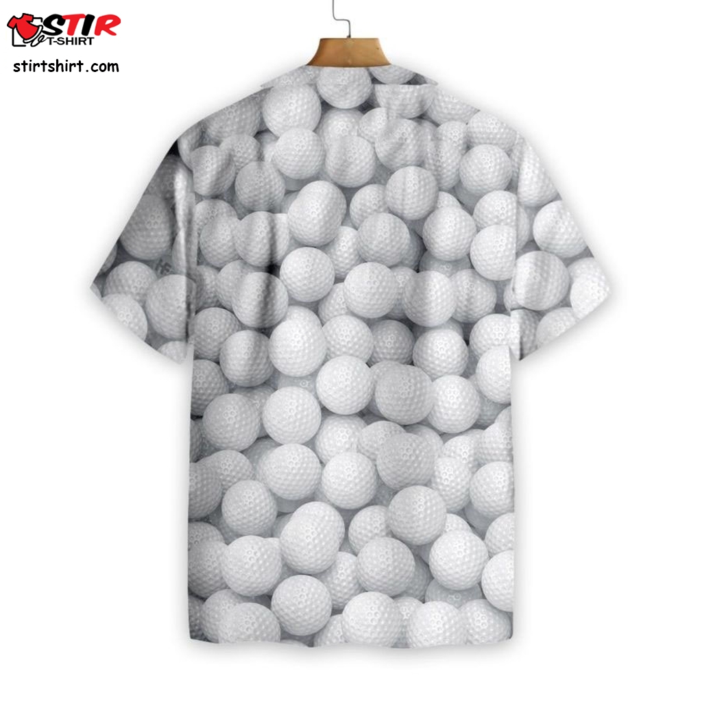 3D Render Golf Balls Hawaiian Shirt