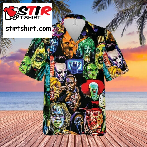 3D The Villain In A Horror Movie Unisex Hawaiian Shirt