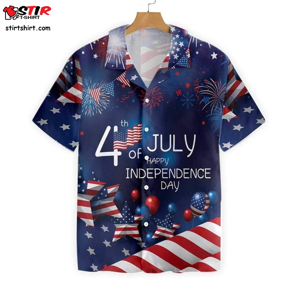 4Th July Us Independence Day Flag Hawaiian Shirt  Sleeveless 