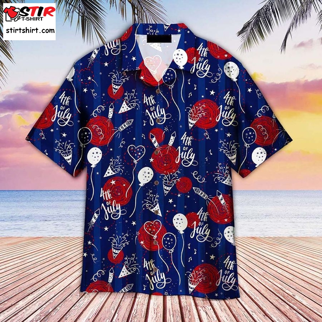 4Th Of July Party Seamless Hawaiian Shirt For Men Women  Tony Montana 