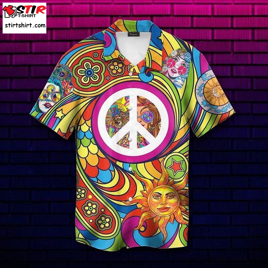 A Hippie Soul Hawaiian Shirt Funny Shirts, Gift Shirts