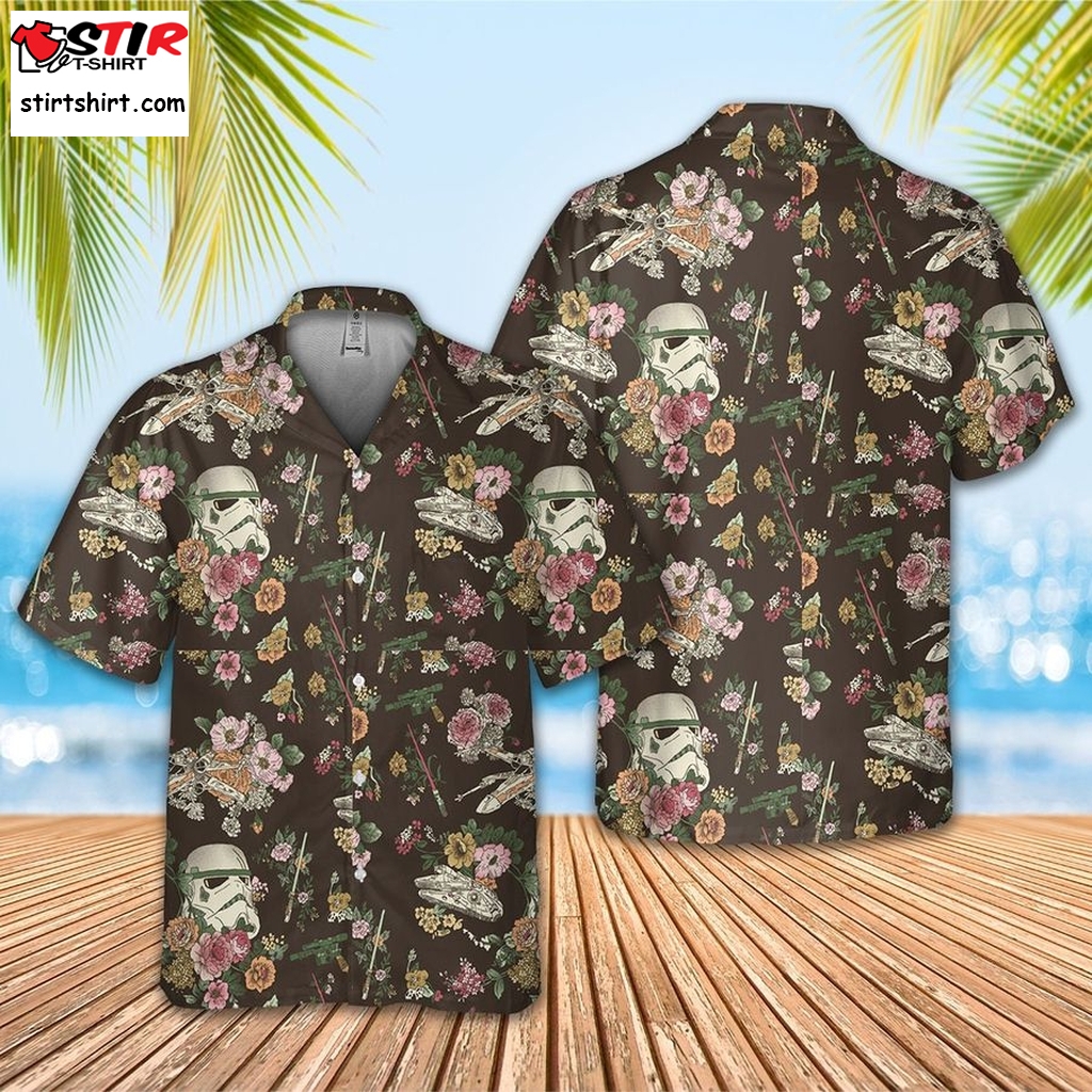 Aesthetic Design Vacation Star Wars Hawaii Shirt