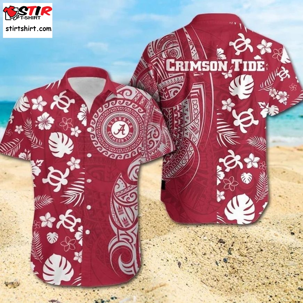 Alabama Crimson Tide Gift For Fan Graphic Print Hawaiian Shirt  Alabama 
