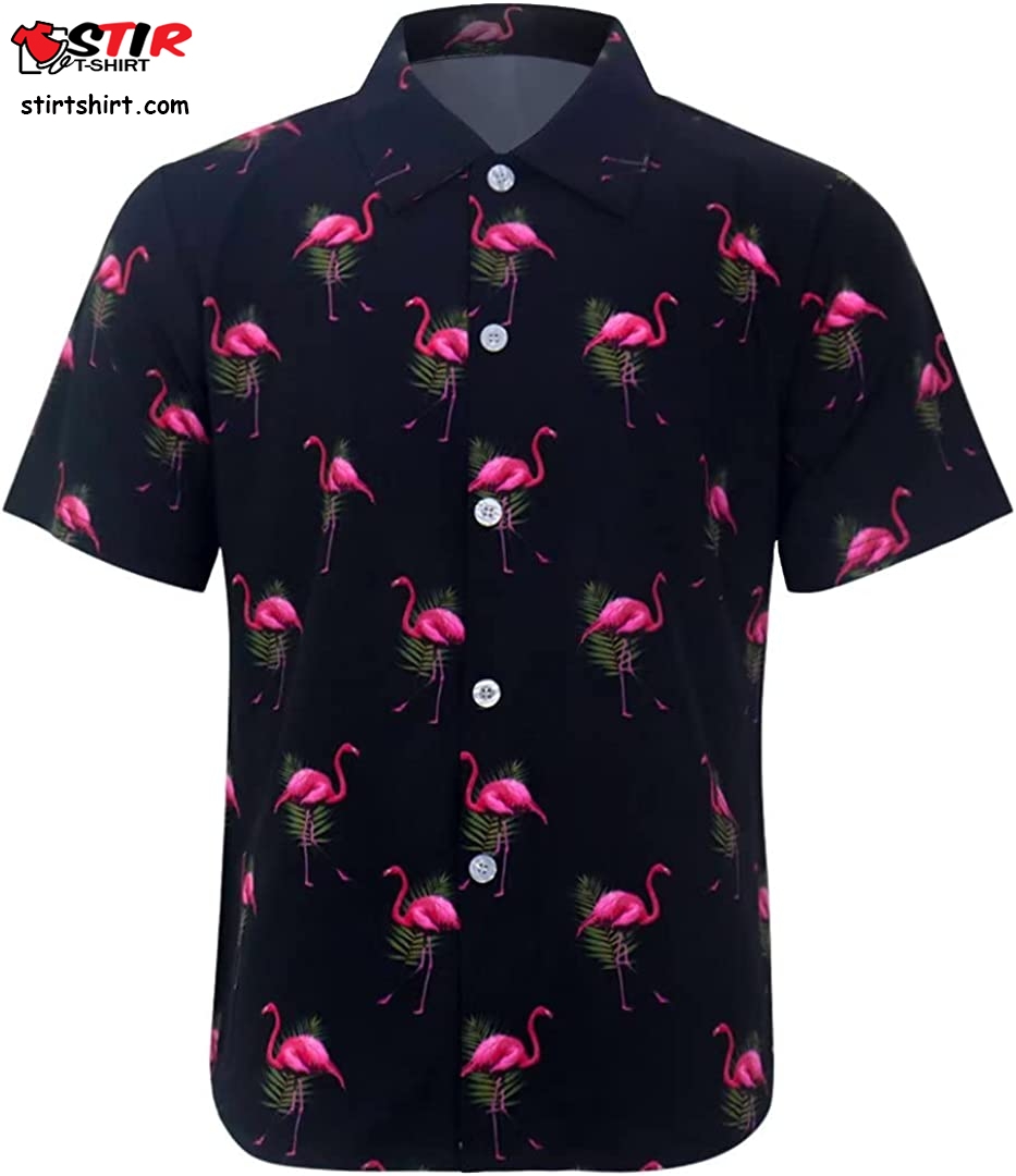 Aloha Hawaiian Shirts For Men   Funky Funny Tropical Hawaiian Casual Novelty Button Down Shirts