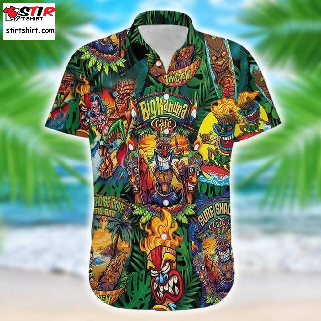 Aloha Shirts Tiki Crew Hawaiian Shirt Pre13750, Hawaiian Shirt,  Funny Shirts, Gift Shirts, Graphic Tee