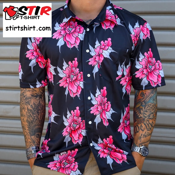Aloha Wildflower Button Up Shirt   Tactical Hawaiian Shirts Tactical s