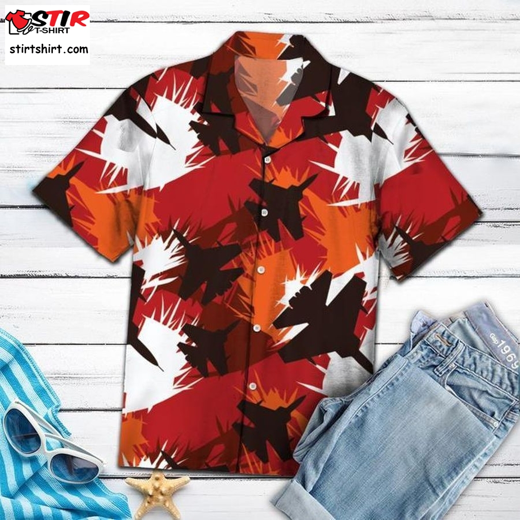 Amazing Air Force Hawaiian Shirt Pre11010, Hawaiian Shirt, Graphic Tee Cheap Hawaiian Shirts
