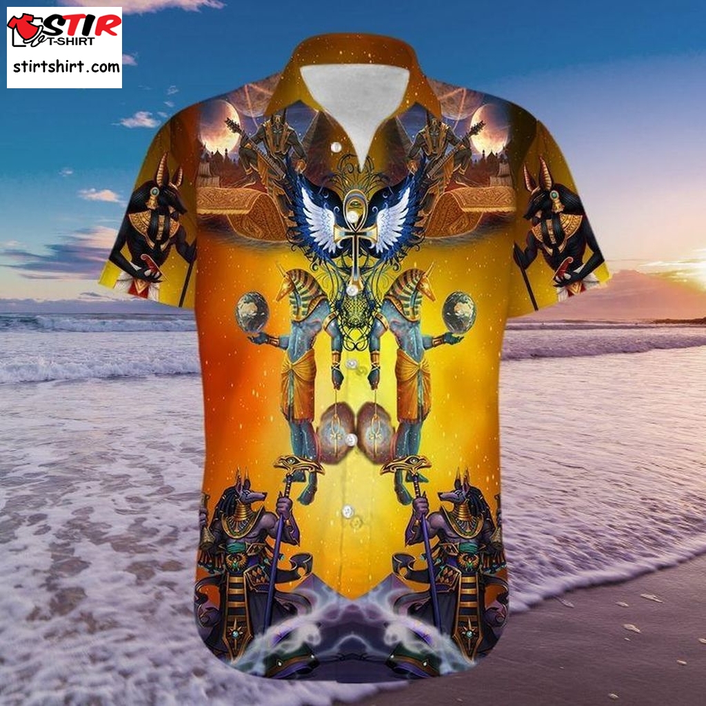 Amazing Ancient Egypt Hawaiian Shirt Long Sleeve Gift Shirts, Graphic Tee