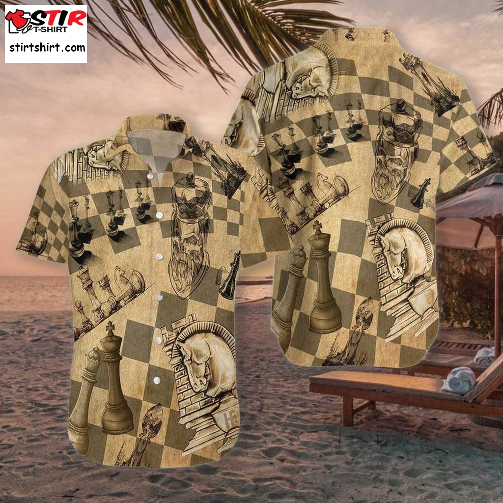 Amazing Chess Hawaiian Shirt Pre13796, Hawaiian Shirt,  Funny Shirts, Gift Shirts, Womens Hawaiian Shirts