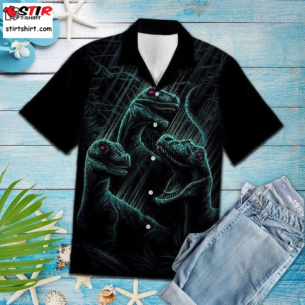 Amazing Dinosaur Hawaiian Shirt Pre13738,  Funny Shirts, Gift Shirts, Graphic Tee