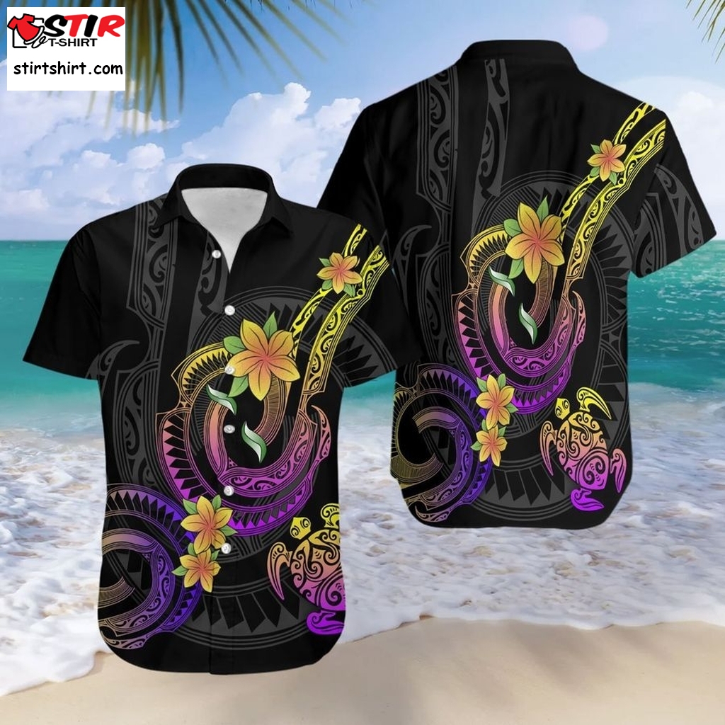 Amazing Polynesian Frangipani Flower Hawaiian Shirt Pre10646, Family Hawaiian Shirts, Gift Shirts  Family s