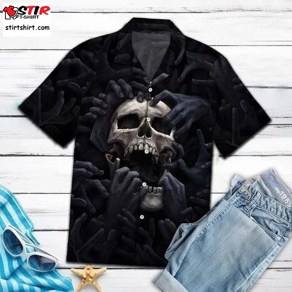 Amazing Skull Hawaiian Shirt Pre13664, , Gift Shirts, Cheap Hawaiian Shirts  Cheap s