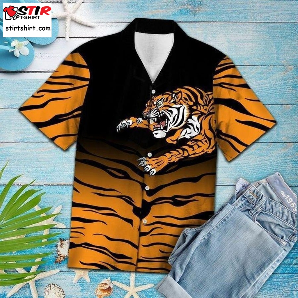Amazing Tiger Hawaiian Shirt Pre13644, Womens Hawaiian Shirts, Gift Shirts, Graphic Tee  Womens s