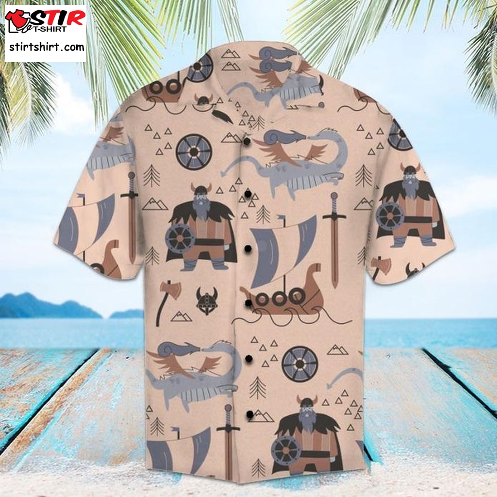 Amazing Viking Hawaiian Shirt Pre10763, Hawaiian Shirt, Ladies Hawaiian Shirts