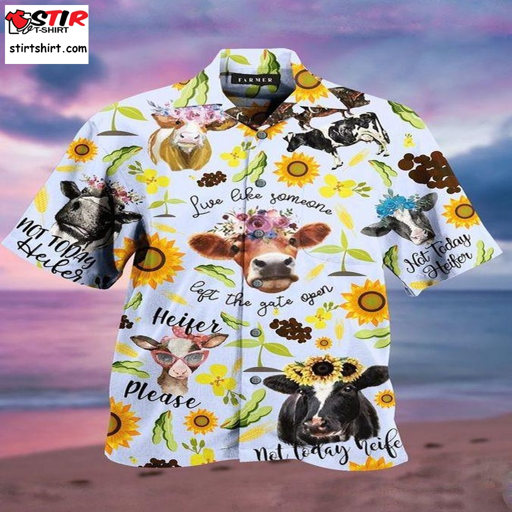 Animal Cotton Blend Collar Shirts Tops Hawaiian Shirt Long Sleeve Hawaiian Shirts Funny Shirts