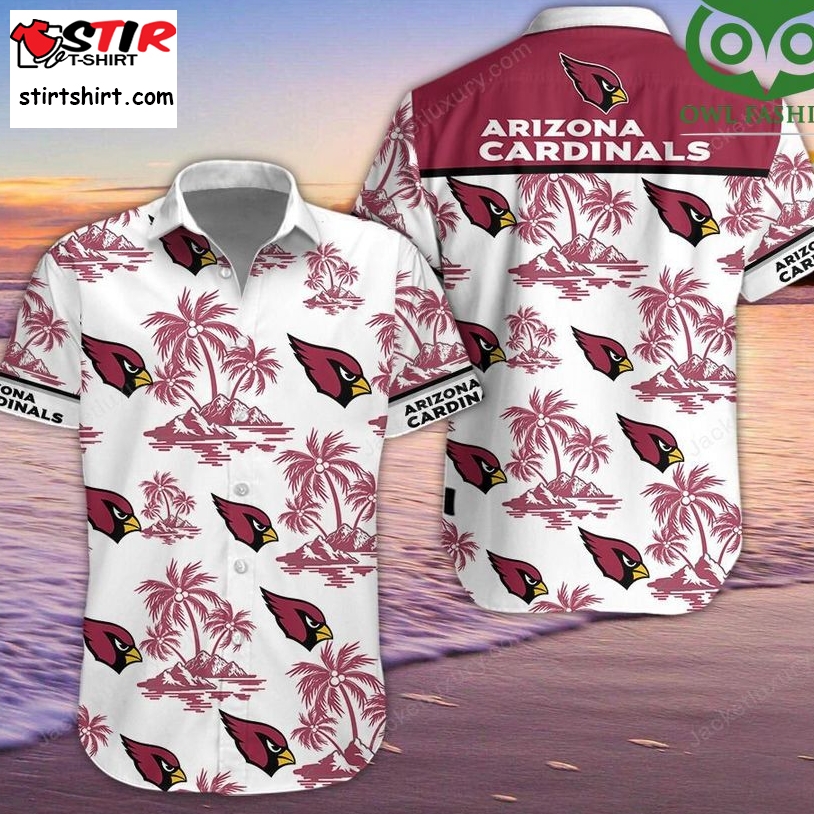 Arizona Cardinals  Hawaiian Shirt Button Up Shirt  Arizona Cardinals 