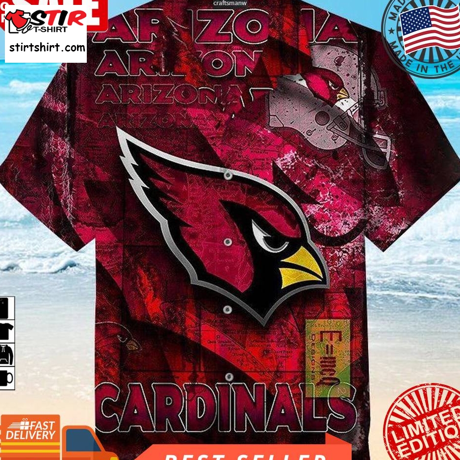 Arizona Cardinals NFL Us Flag Hawaiian Shirt Custom Summer Aloha Shirt -  Trendy Aloha