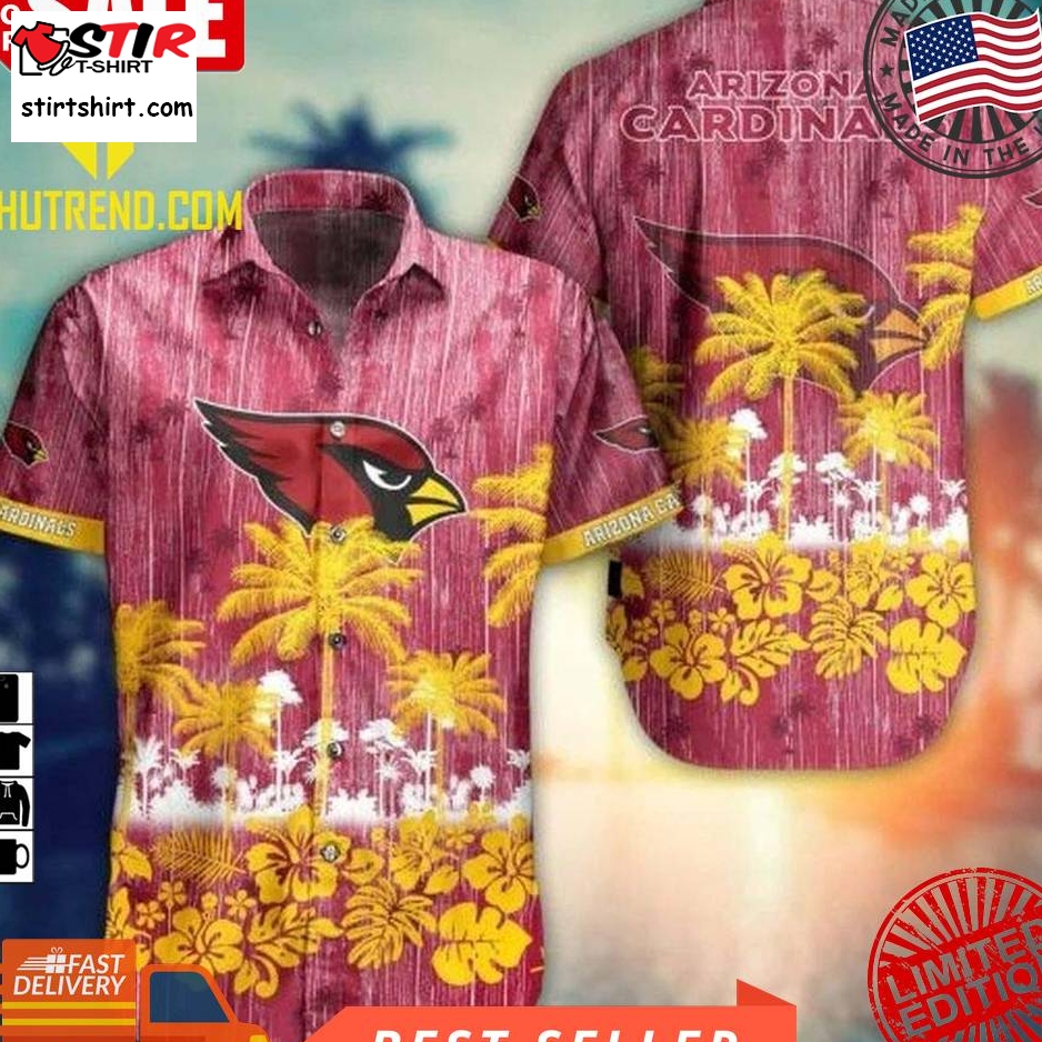 Arizona Cardinals Style Aloha Nfl Hawaiian Shirt  Arizona Cardinals 