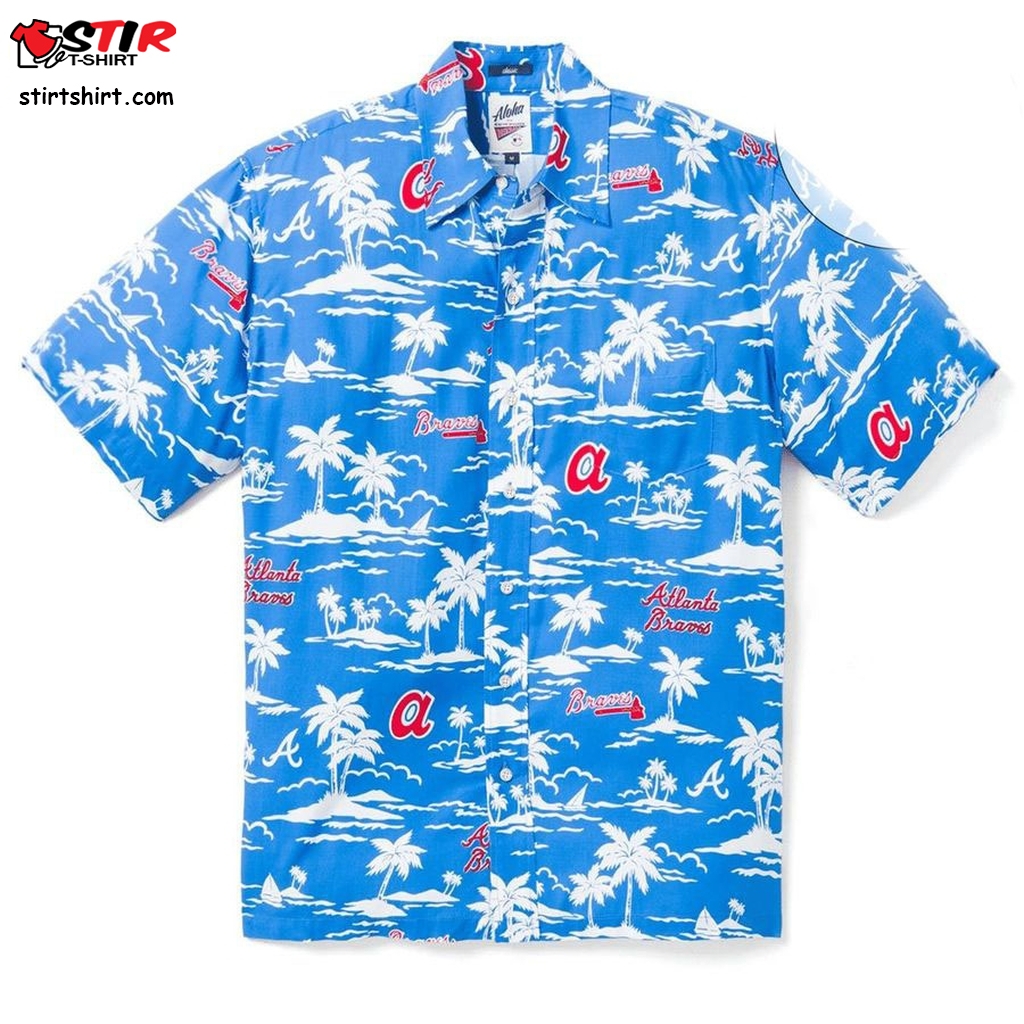 Atlanta Braves Vintage Authentic Hawaiian Shirt 2023
