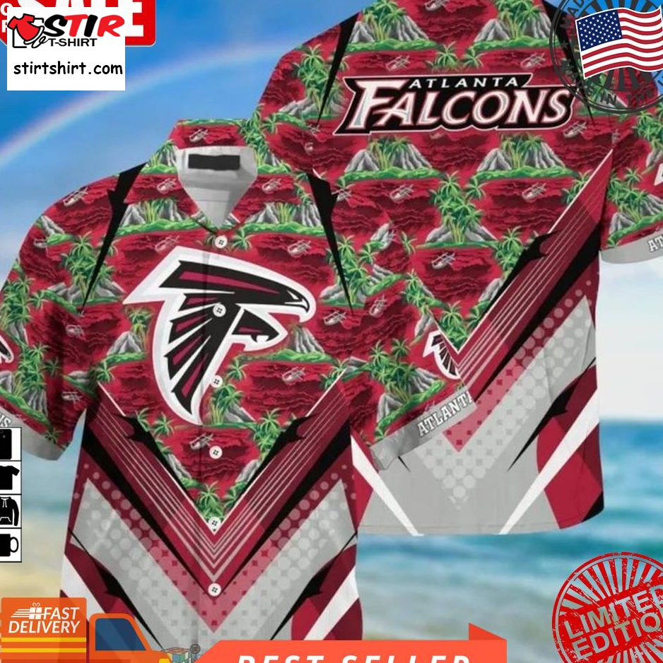 Atlanta Falcons Nfl Island Palm Tree Hawaiian Shirt  Saleoff  Atlanta Falcons 