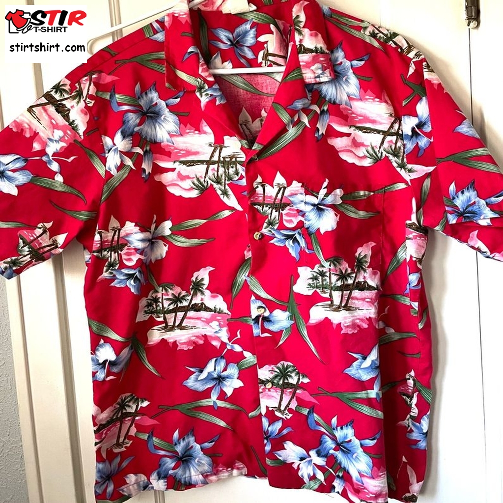 Authentic Vintage Hawaiian Shirt MenS Size Xl