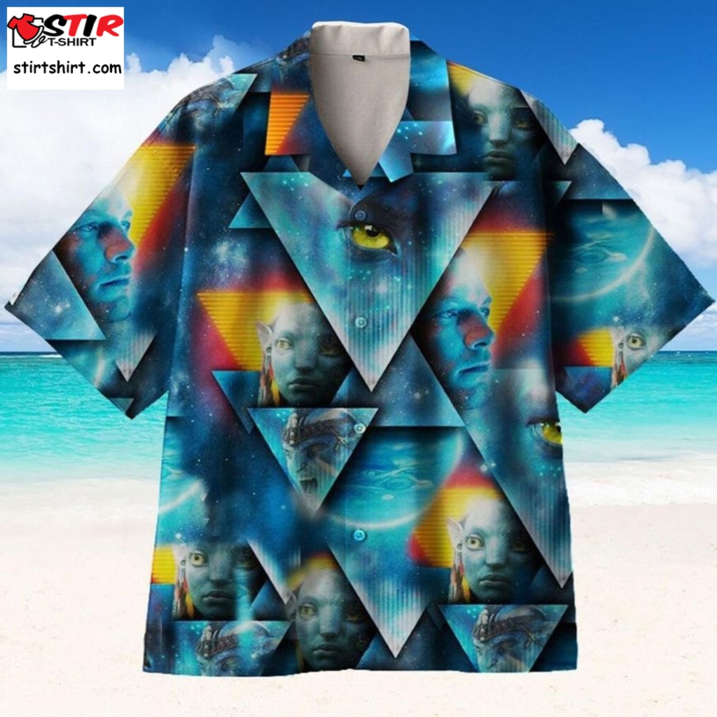 Avatar Rotten Tomatoes Hawaiian Shirt  Roundy Bay  Blue
