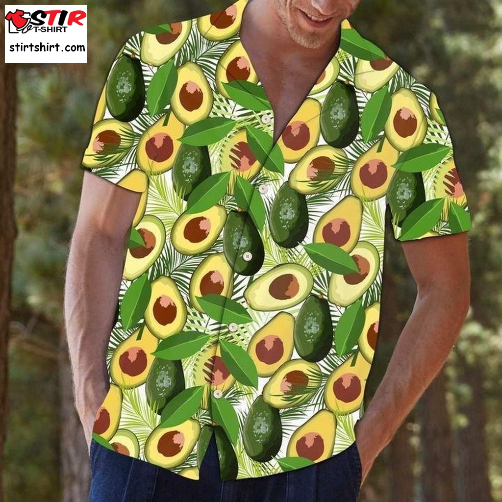 Avocado Hawaiian Shirt Pre13564, Hawaiian Shirt, Beach Shorts, Cheap Hawaiian Shirts, Graphic Tee  Cheap s