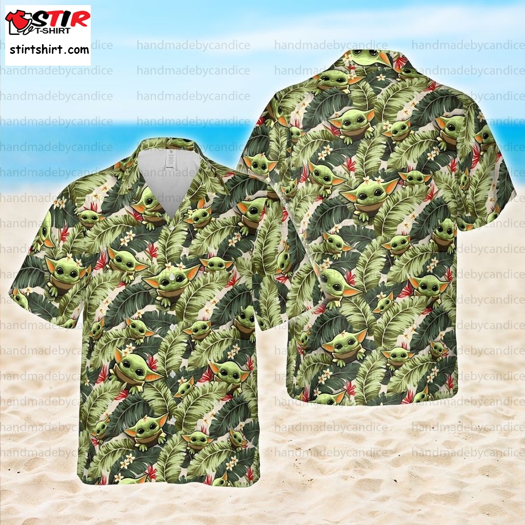 Baby Yoda Star Wars Unisex Hawaiian Shirt Gift For Him  Star Wars s
