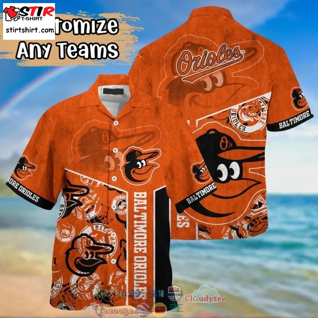 Baltimore Orioles Logo Mlb Hawaiian Shirt  Saleoff  Orioles  2021