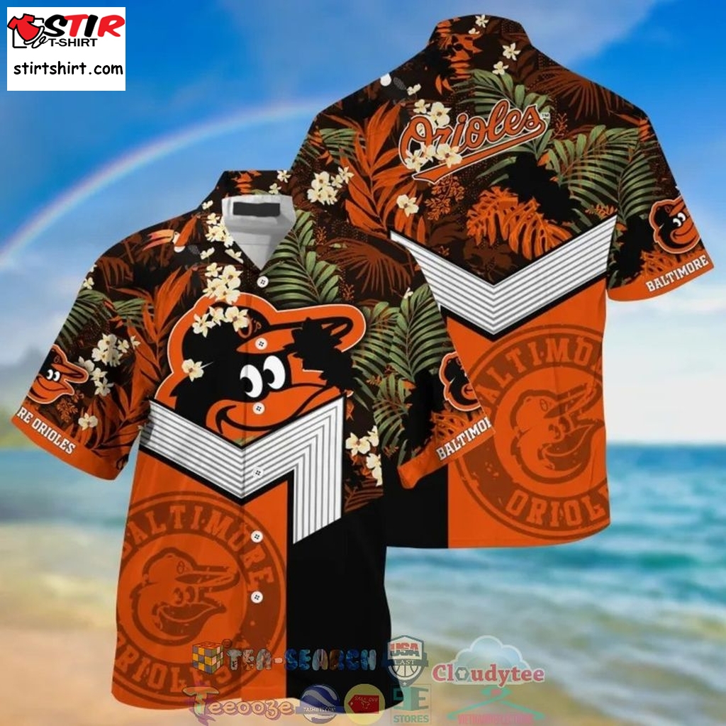 Baltimore Orioles Mlb Tropical Hawaiian Shirt And Shorts  Saleoff