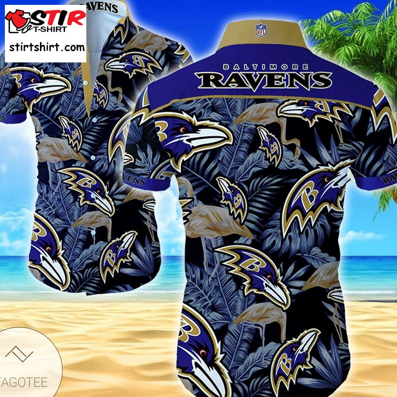 Baltimore Ravens Classic Premium Hawaiian Shirt  Baltimore Ravens 