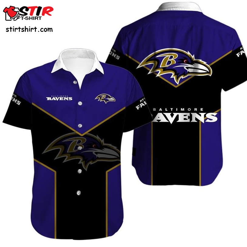 Baltimore Ravens  Hawaiian Shirt N04  Baltimore Orioles 