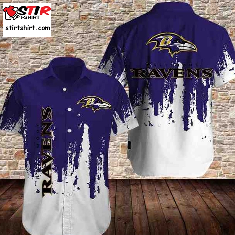 Baltimore Ravens  Hawaiian Shirt N08  Baltimore Ravens 