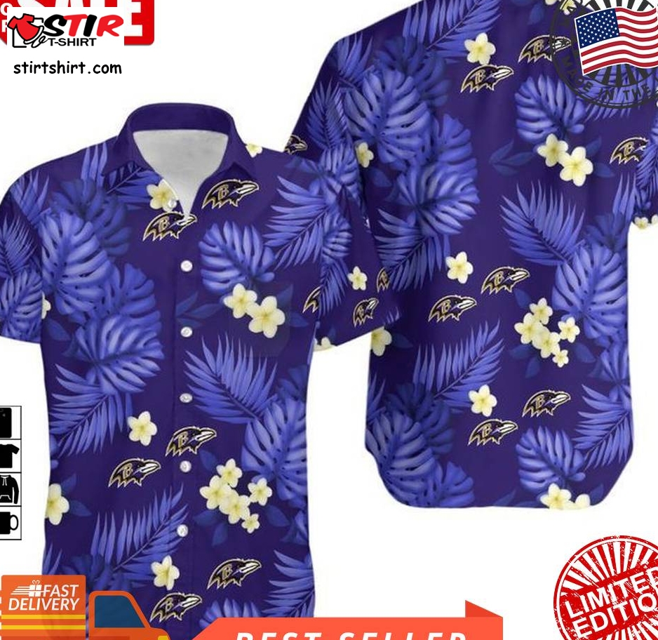 Baltimore Ravens Nfl Gift For Fan Hawaii Shirt And Shorts Summer Collection 6 H97  Baltimore Ravens 