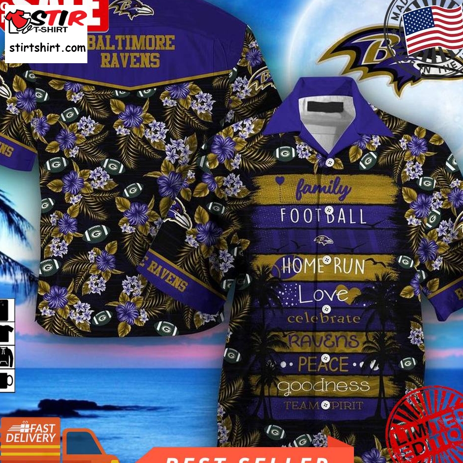 Baltimore Ravens Nfl Hawaiian Shirt, New Gift For Summer  Baltimore Ravens 