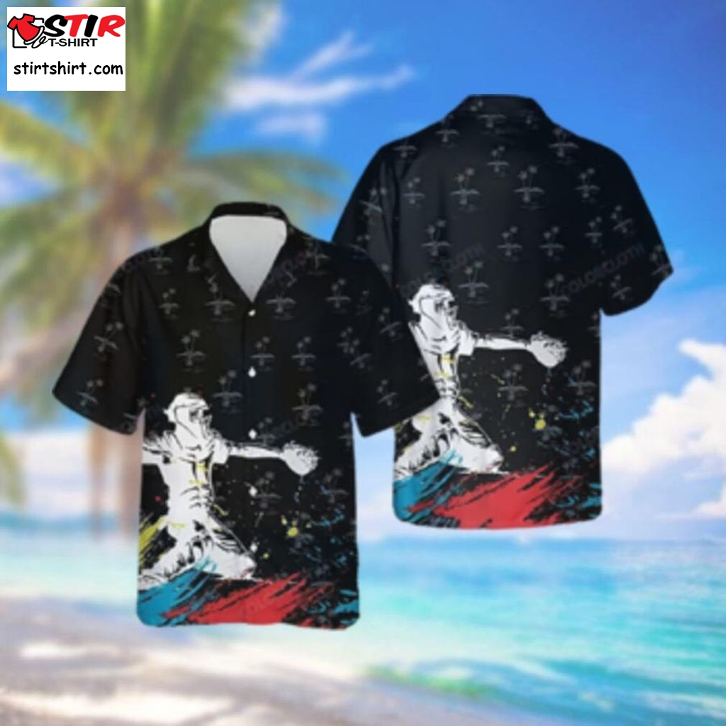 Baseball Catcher Hawaiian Hawaiian Shirt  Hawaiian Cat Shirt