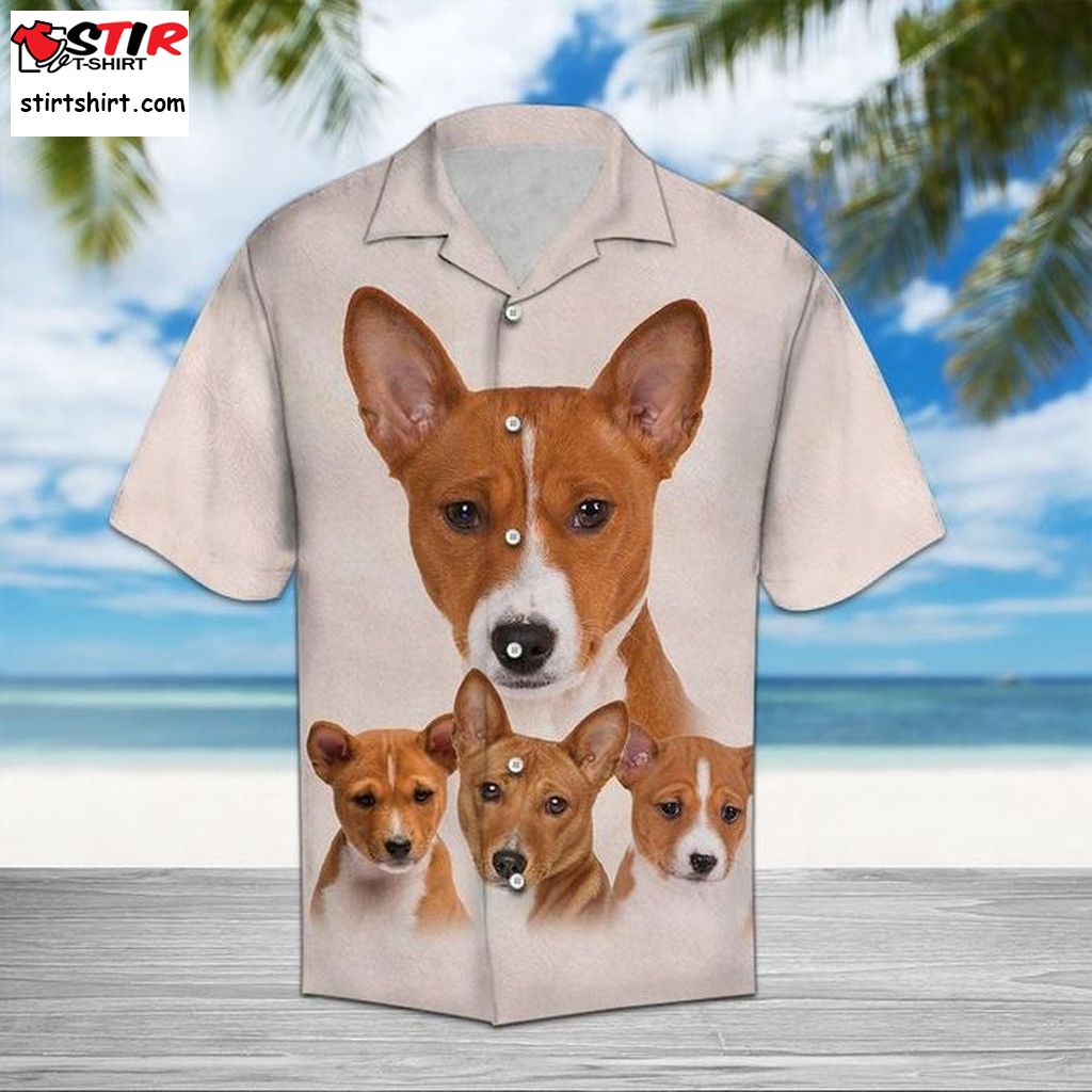 Basenji Great Hawaiian Shirt Pre10643, Hawaiian Shirt, Funny Shirts, Gift Shirts, Graphic Tee  Funny s