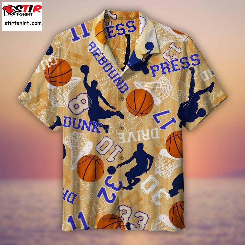 Basketball Hawaiian Shirt Pre10317, Hawaiian Shirt, Gun Hawaiian Shirts  Gun s
