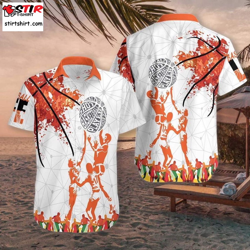 Basketball Hawaiian Shirt Pre13550, Hawaiian Shirt, Gun Hawaiian Shirts  Gun s