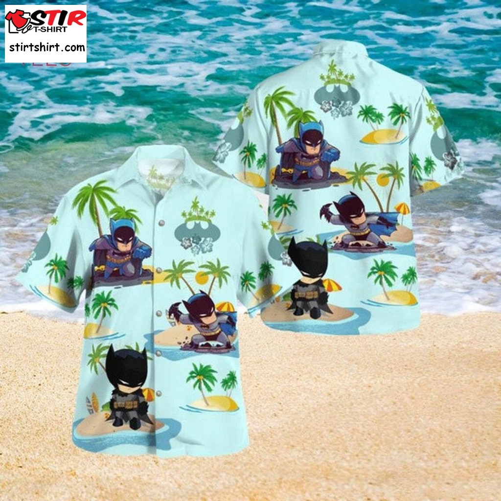 Batman Dc Comics, Batman Summer Time Hawaiian Shirt  Dc Comics 