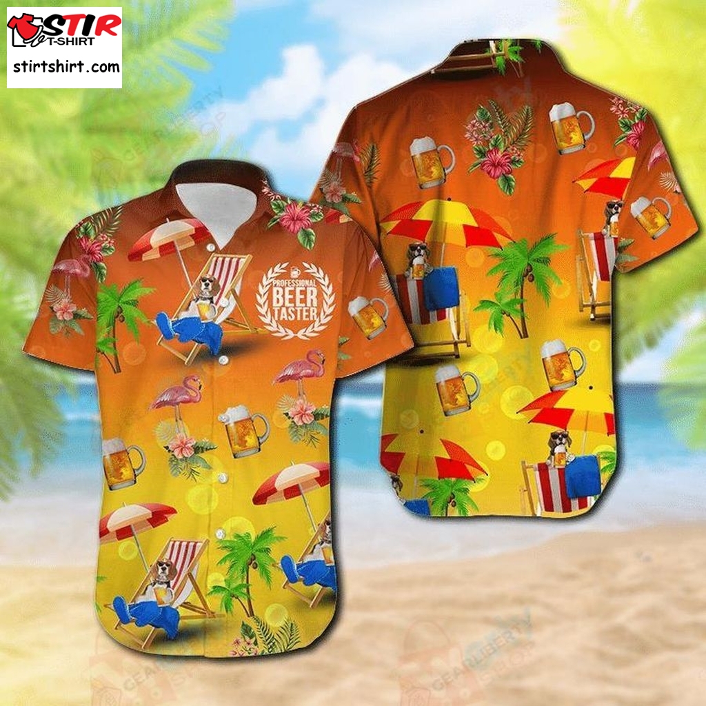 Beagle Beer Taster Hawaiian Shirt Pre13521, Hawaiian Shirt, Beach Shorts Ladies Hawaiian Shirts  Ladies s