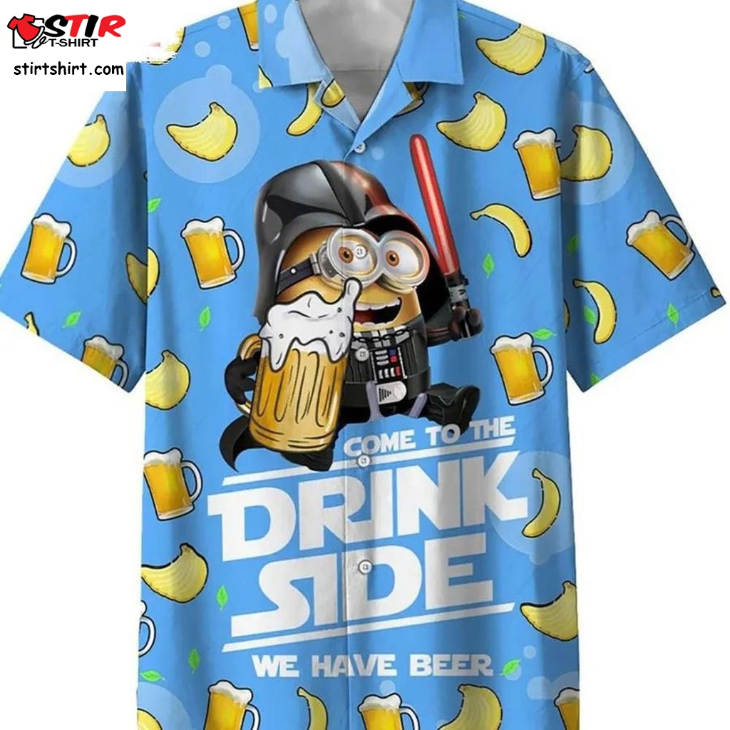Beer Star Wars Minion Hawaiian Shirt Aloha Summer Beach  Star Wars s