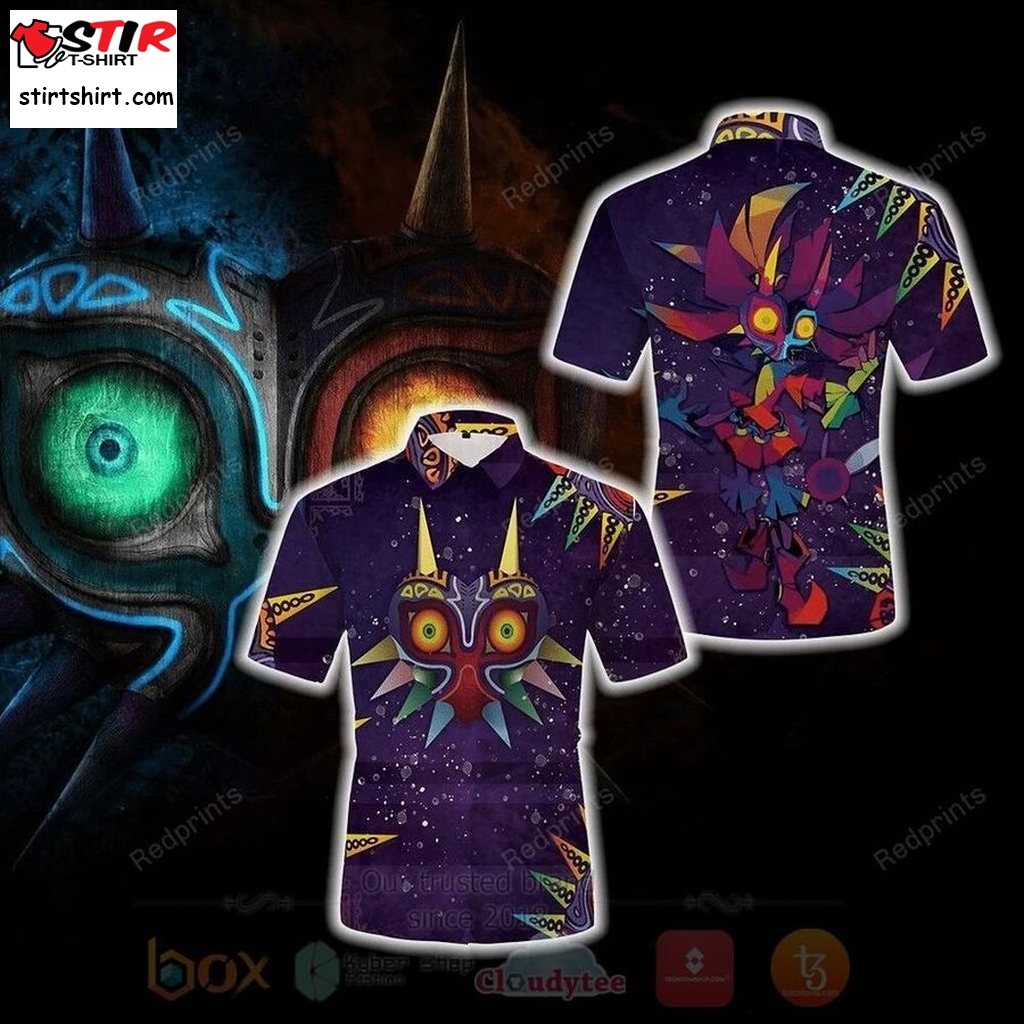 Best The Legend Of Zelda Youve Met With A Terrible Fate Majoras 3D All Over Printed Hawaiian Shirt