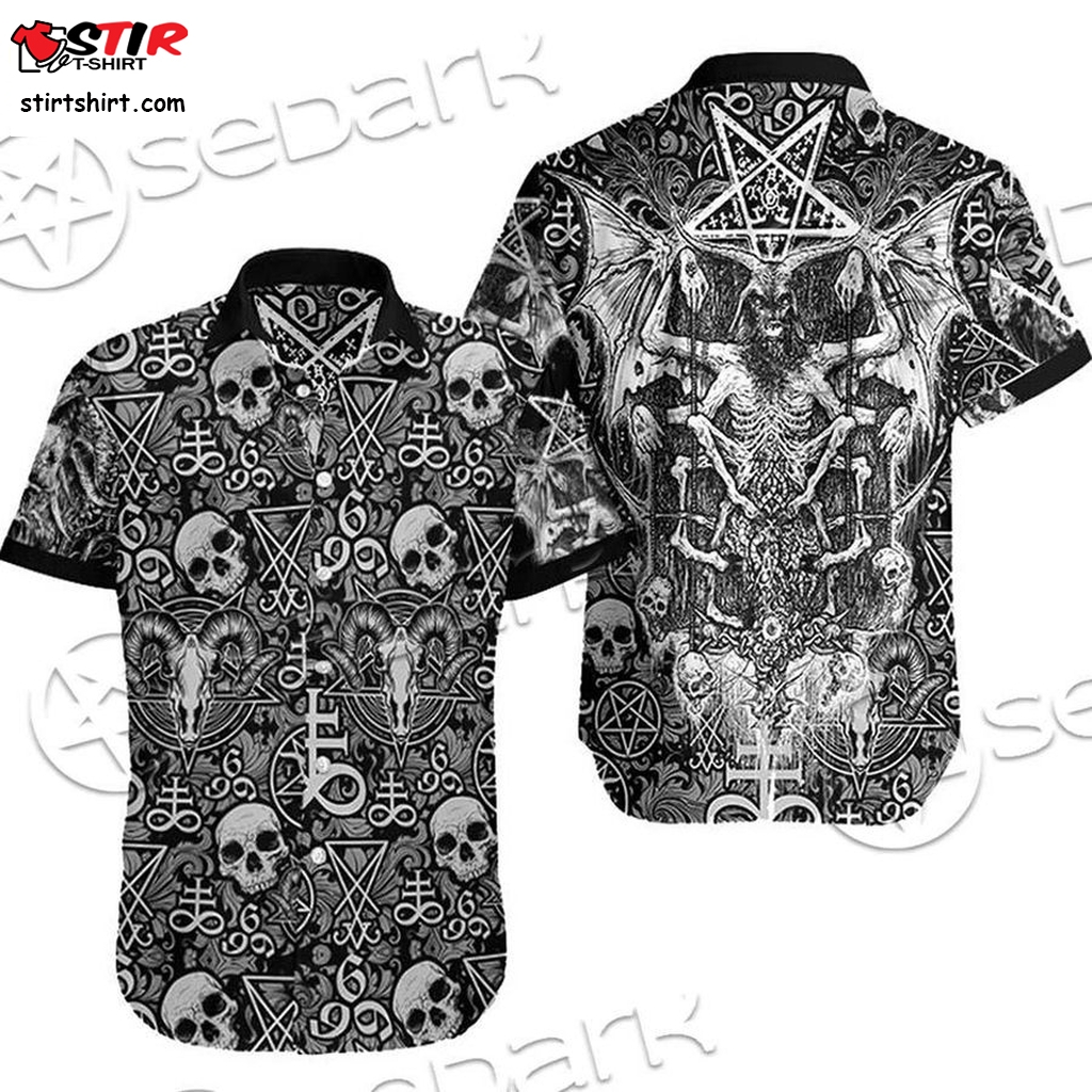 Best The Satanic Temple Temple Hawaiian Shirt