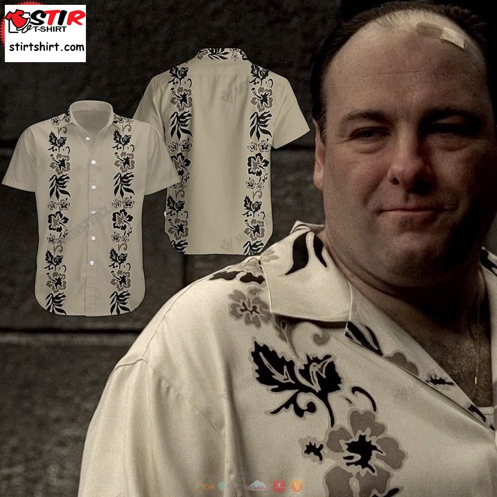 Best The Sopranos 5 White Hawaiian Shirt  White  Outfit