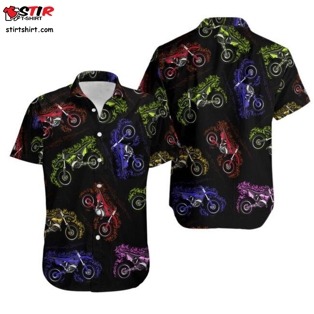 Biker Racer Hawaiian Shirt Pre10707, Hawaiian Shirt, Ladies Hawaiian Shirts Graphic Tee  Ladies s